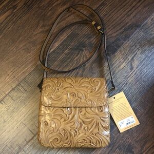 💗Patricia Nash Balluri Crossbody- Biscuit 
Brand New